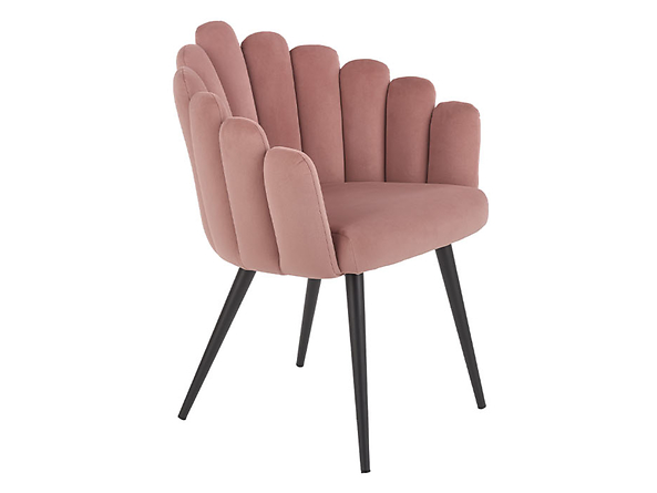 krzesło velvet różowy K-410, 167280