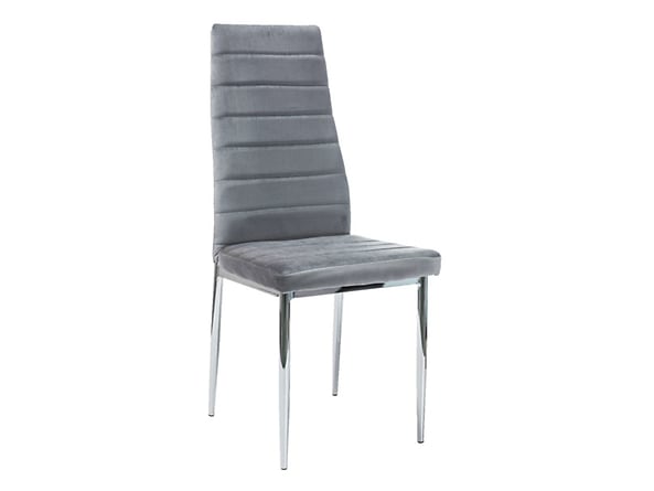 krzesło velvet szary H-261, 95685