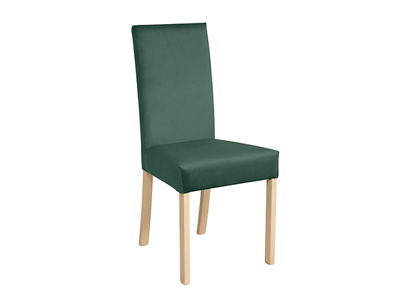 krzesło zielony Campel, Wybarwienie drewna dąb sonoma, Tkanina Rain 16 Green, 133053