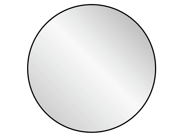 Lustro metalowe okrągłe, 129544