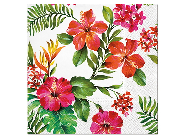 serwetki 20szt. Hawaiian Flowers, 95405