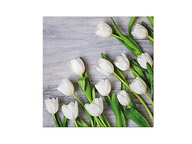 serwetki White Tulips