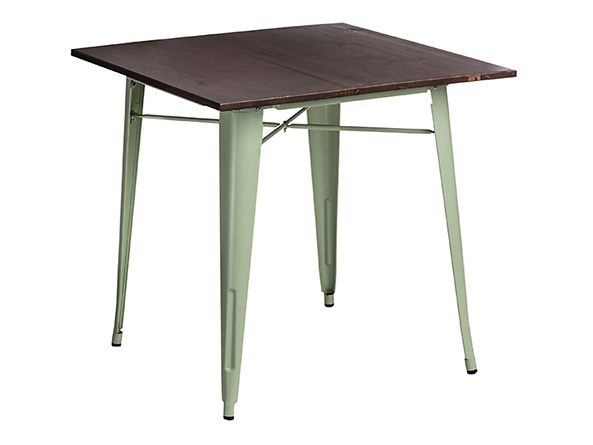 stół 76 zielony/sosna orzech Paris Wood, 145784