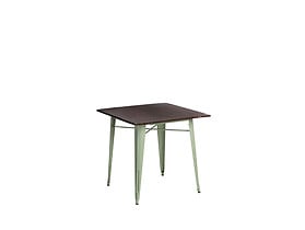 stół 76 zielony/sosna orzech Paris Wood