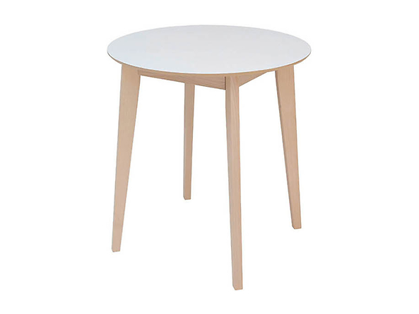stół okrągły Ikka, Wybarwienie drewna dab sonoma/biały, 140670