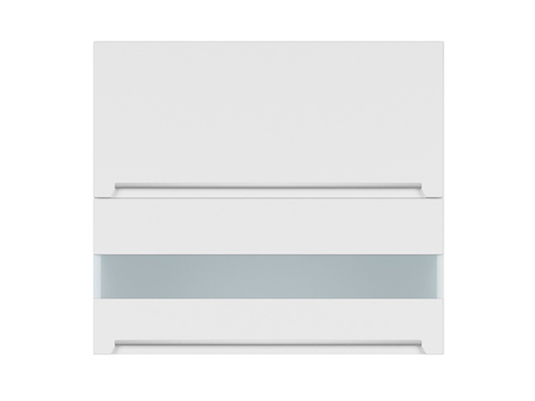 szafka górna Iris, Kolor korpusów biały alpejski, Kolor frontów biały super mat, 108789