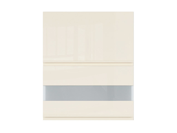 szafka górna Sole, Kolor korpusów biały alpejski, Kolor frontów magnolia połysk, 131090