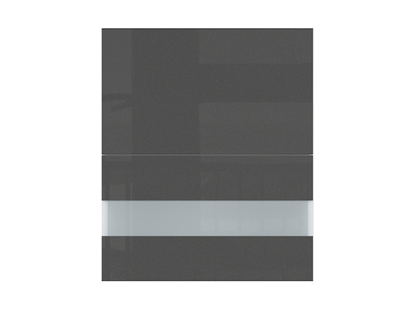 szafka górna Tapo Special, Kolor korpusów biały alpejski, Kolor frontów antracyt ecru, 143380