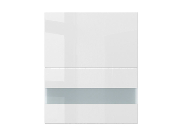 szafka górna Top Line, Kolor frontów biały połysk, Kolor korpusów biały alpejski, 114316