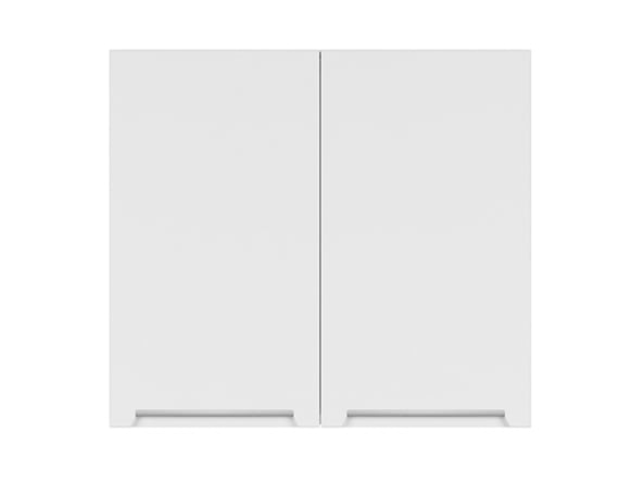 szafka górna z ociekarką Iris, Kolor korpusów biały alpejski, Kolor frontów biały super mat, 108807