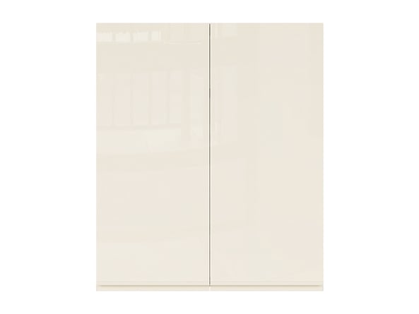 szafka górna z ociekarką Sole, Kolor korpusów biały alpejski, Kolor frontów magnolia połysk, 131100