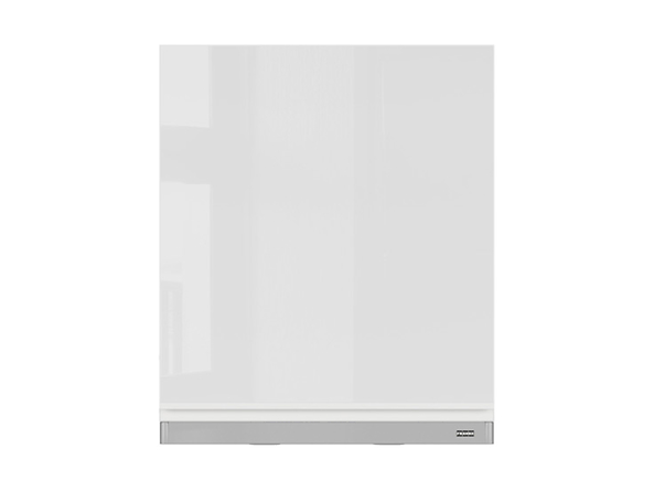 szafka górna z okapem Sole, Kolor frontów biały połysk, Kolor korpusów biały alpejski, 129015