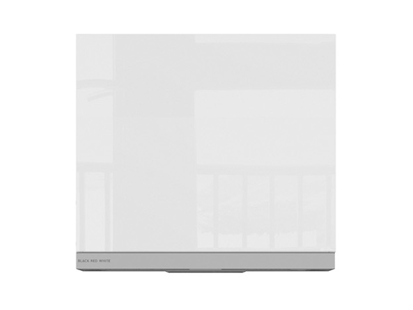 szafka górna z okapem Tapo Special, Kolor korpusów biały alpejski, Kolor frontów biały ecru, 158003