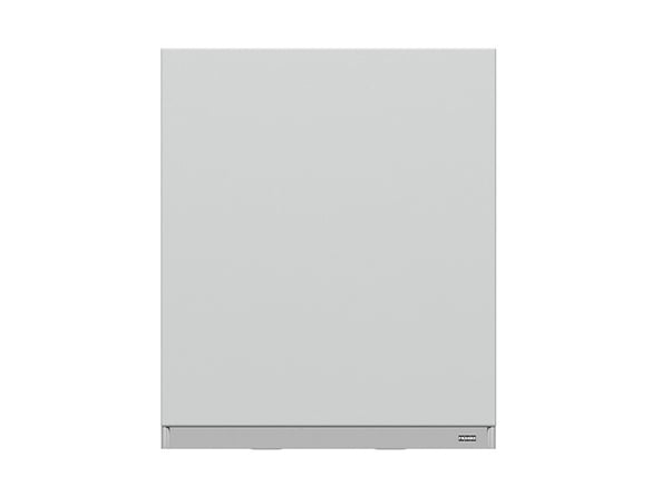 szafka górna z okapem Top Line, Kolor frontów jasny szary mat, Kolor korpusów szary grenola, 129629