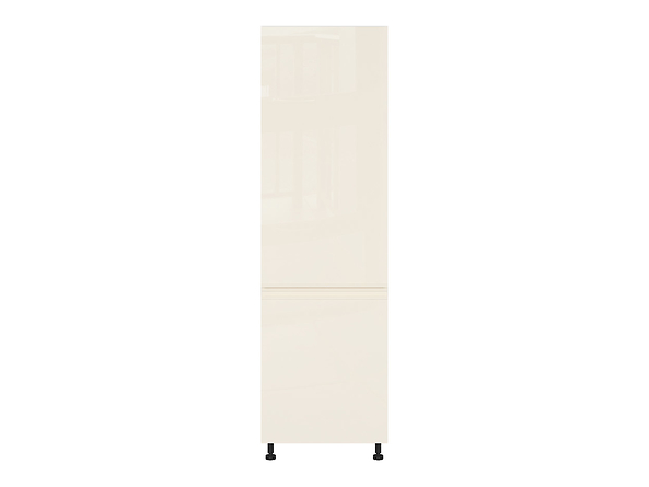 szafka wysoka z szufladami Sole, Kolor korpusów biały alpejski, Kolor frontów magnolia połysk, 131000