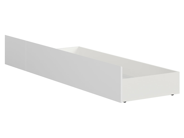szuflada do łóżka 120/T Kaspian, Kolor wybarwienia biały/biały mat, 116972