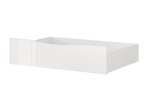 szuflada do łóżka 140 i 160 Pori, Kolor wybarwienia biały połysk, 153368