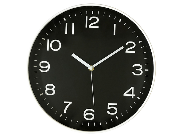 zegar ścienny Basic black, 129399