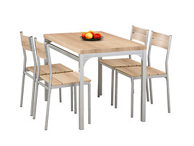 zestaw stół z krzesłami Malcolm