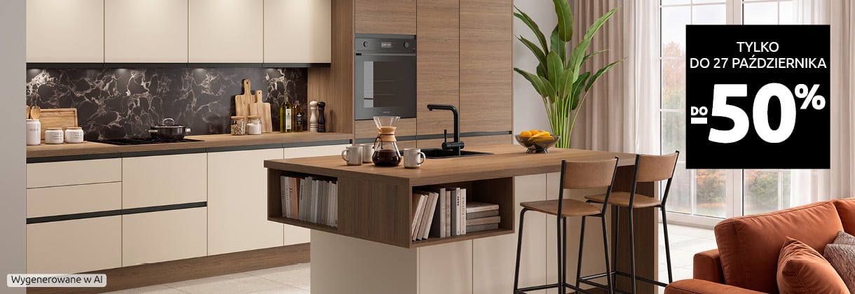 Kuchnie Senso Kitchens do -50% w Black Red White. Sprawdź!