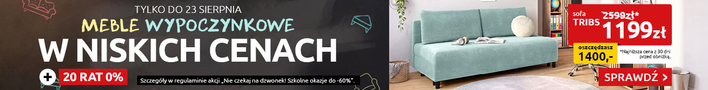 Szkolne Okazje do -60% na setki mebli i dodatków w Black Red White. Sprawdź!