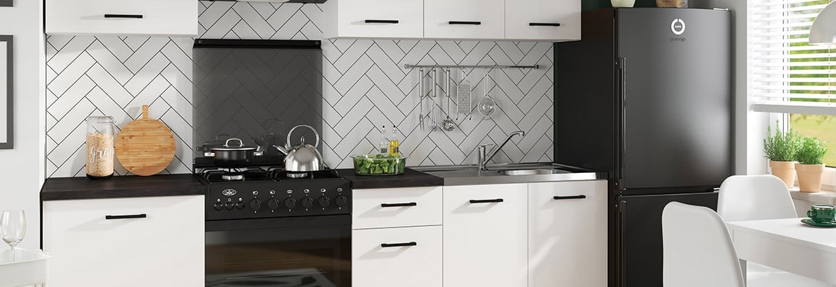 Kuchnie Sara Line w Black Red White - Sprawdź!