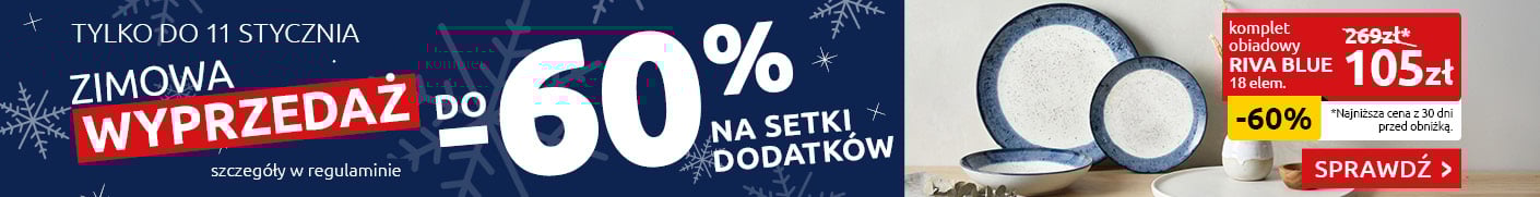 Zimowa wyprzedaż do -60% na setki dodatków w Black Red White. Sprawdź!