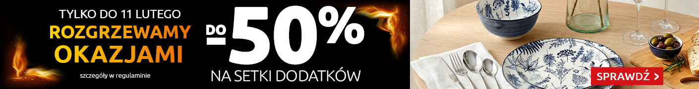 Rozgrzewamy okazjami do -50% na setki dodatków w Black Red White. Sprawdź!