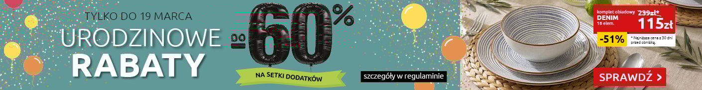 Urodzinowe rabaty do -60% na setki dodatków w Black Red White. Sprawdź!