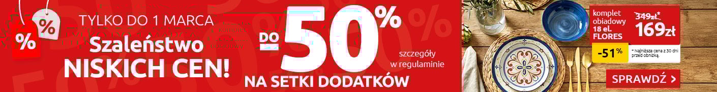 Szaleństwo niskich cen do -50% na setki dodatków w Black Red White. Sprawdź!