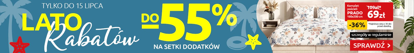 Lato rabatów do -55% na setki mebli i dodatków w Black Red White. Sprawdź!