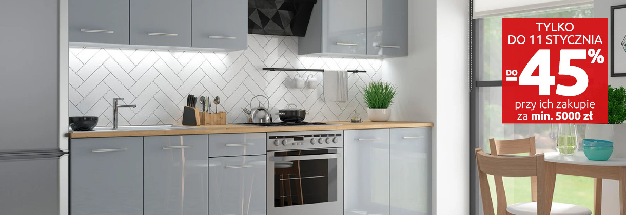 Kuchnie Family Line w Black Red White. Sprawdź!