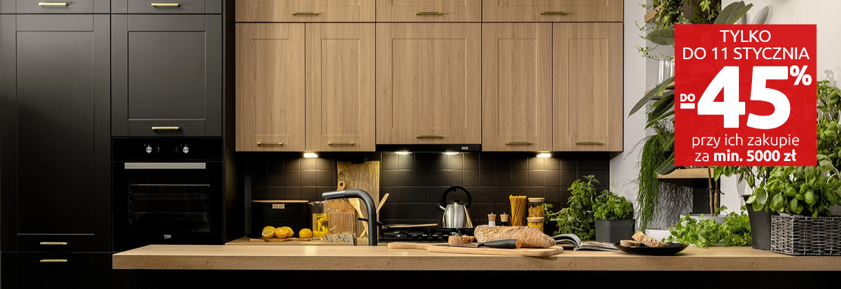 Kuchnie Family Line w Black Red White. Sprawdź!