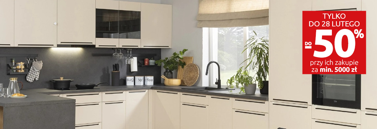 Kuchnie Family Line w Black Red White. Sprawdź!