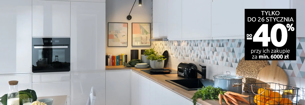 Kuchnie Family Line w Black Red White. Sprawdź!