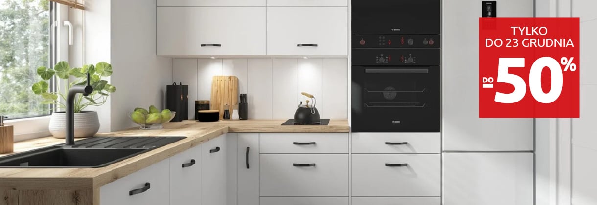 Kuchnie Family Line w Black Red White. Sprawdź!