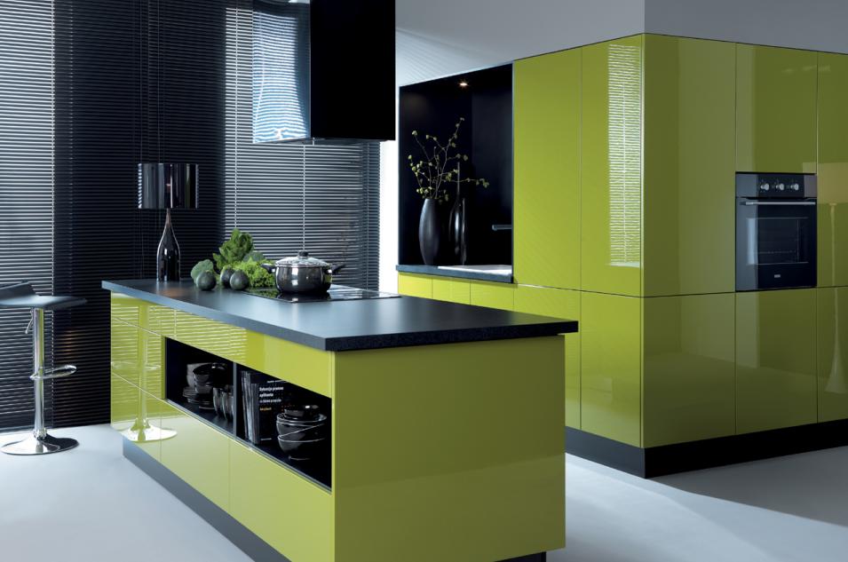 Kuchnia Black Red White 38th Elysse Avenue