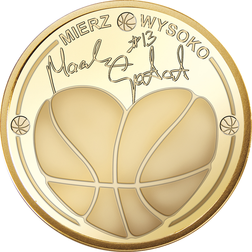 Szczęśliwy Dukat zaprojektowany przez Marcina Gortata zakupisz go w salonach Black Red White