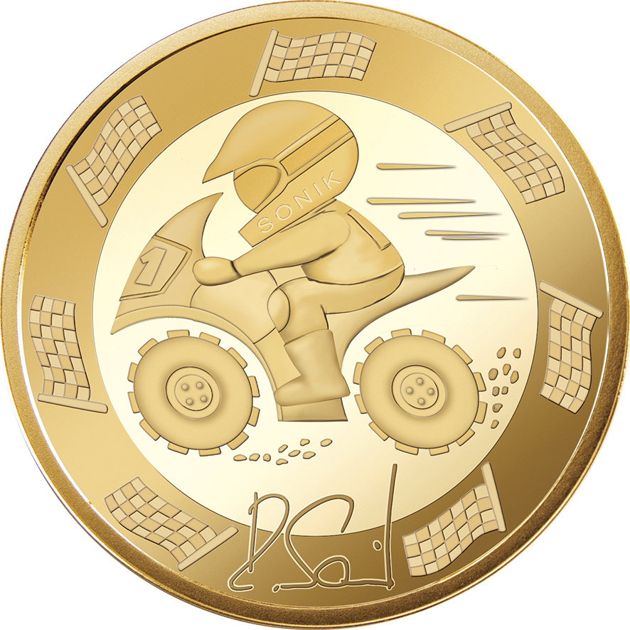 Szczęśliwy Dukat zaprojektowany przez Rafała Sonika zakupisz go w salonach Black Red White