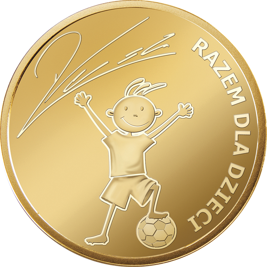 Szczęśliwy Dukat zaprojektowany przez Roberta Lewandowskiego zakupisz go w salonach Black Red White