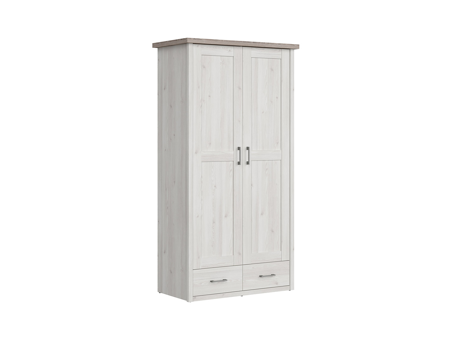 Luca Baby - szafa Black Red White