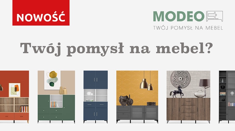 Modeo - Twój pomysł na mebel z Black Red White