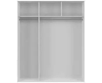 Szafy Flex - szerokość korpusu z drzwiami przesuwnymi 180,7 cm Szafy Flex - szerokość korpusu z drzwiami przesuwnymi 180,7 cm