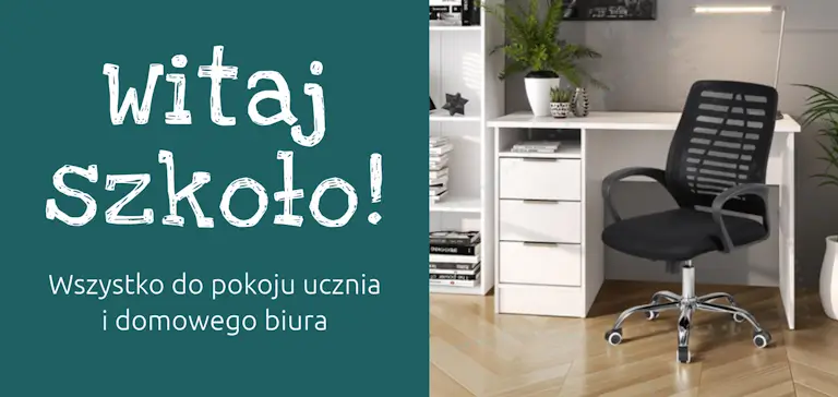 Wszystko do pokoju ucznia i domowego biura.