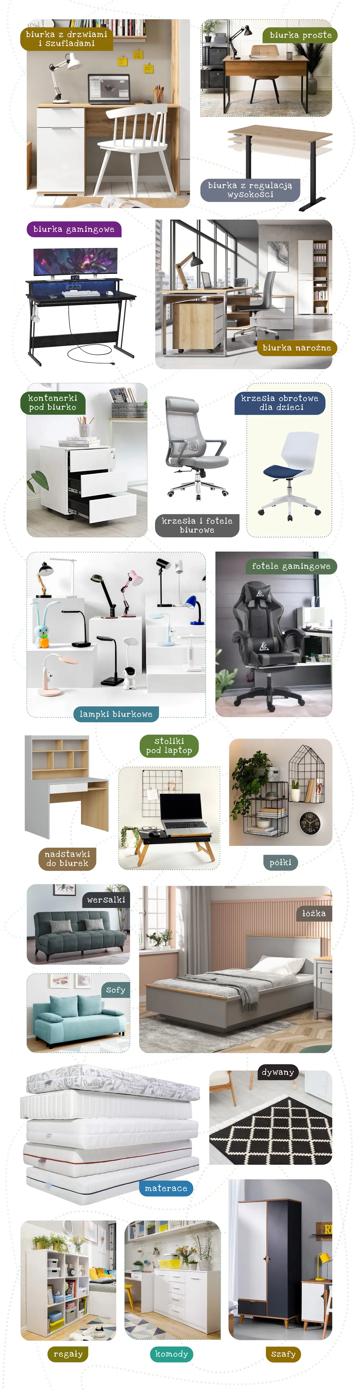 Witaj Szkoło!. Wszystko do pokoju ucznia i domowego biura.