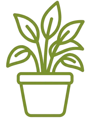 ikona kwiatka doniczkowego