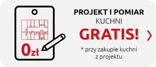 Projekt i pomiar kuchni gratis!