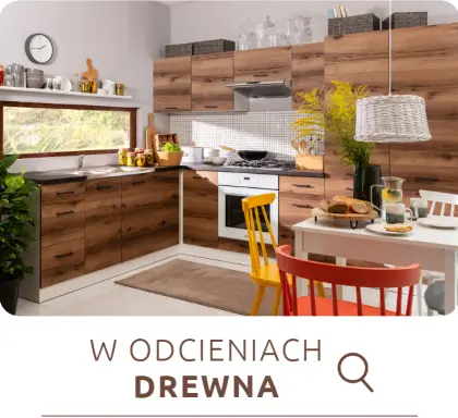 w odcieniach drewna