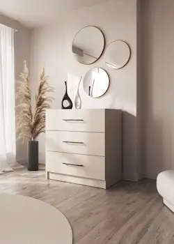Zobacz: Aranżacja meble na wymiar - komoda z szufladami