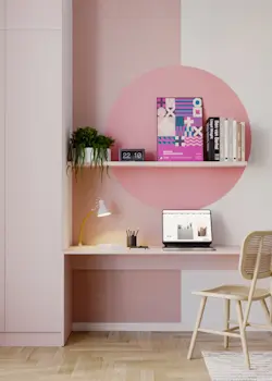 Zobacz: Aranżacja meble na wymiar - biurko z szafą